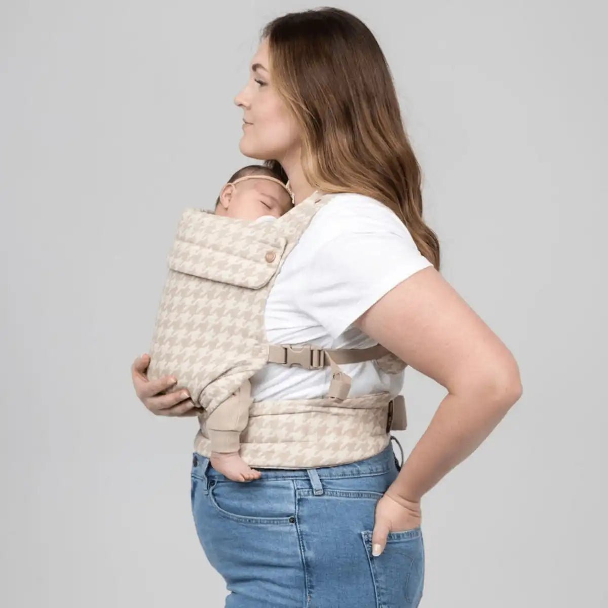 Porte - bébé Twinie. - Beige Chic - Twinie FR