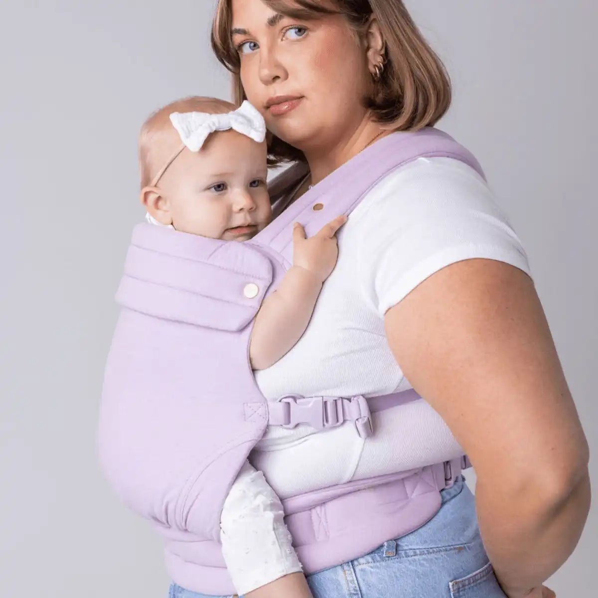 Porte - bébé Twinie. - Lavande - Twinie FR